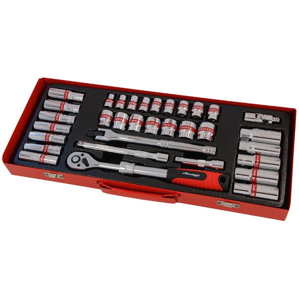 33pc 3/8" Drive Socket Set with Extending Ratchet CT1575