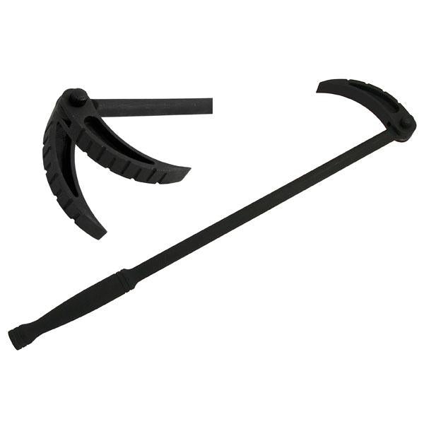 24 Inch Heavy Duty Ratcheting Pry Bar – 610mm Anti-Slip Groove Head Tool CT3455