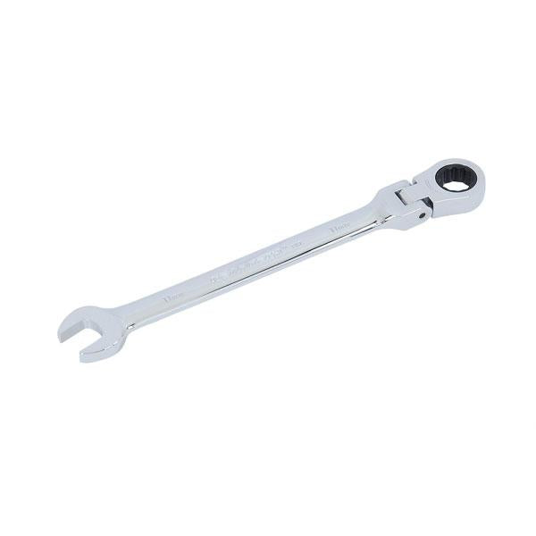 11mm Flexi Head Ratchet Spanner Geartech High-Quality Swivel Head Tool CT2011