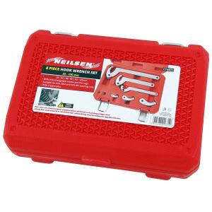 8pc Hook Wrench Set – 35–120mm for DIN Nuts | Motorcycle & Industrial Use CT4631