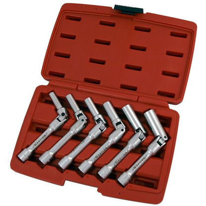 6pc Glow Plug Socket Set 3/8" Drive Universal Joint CT1892