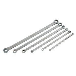 6pc Extra Long E-Star Wrench Set – Chrome Vanadium, Dual Sizes E6–E24 CT5256
