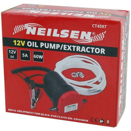 12 Volt Oil Pump Extractor Electric Engine Gear Fluid Suction Diesel Remover 957