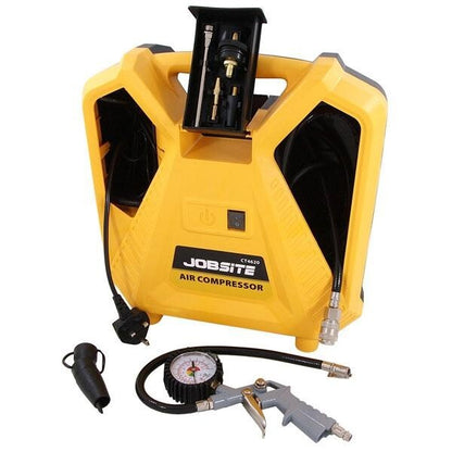 Air Compressor Universal 230V 50Hz Air Hose 1100W Pneumatic Gun + Attachments 20