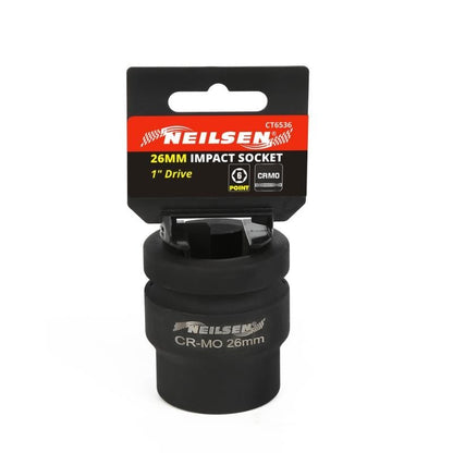 1" inch Drive Impact Wheel Lug Hub Nut Socket 6 point Shallow Jumbo 17mm- 60mm