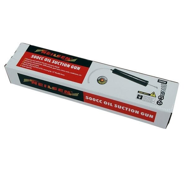 500CC Oil Suction Gun Hand Suction Pump Transmission Gearbox Sump Oil Removal 25