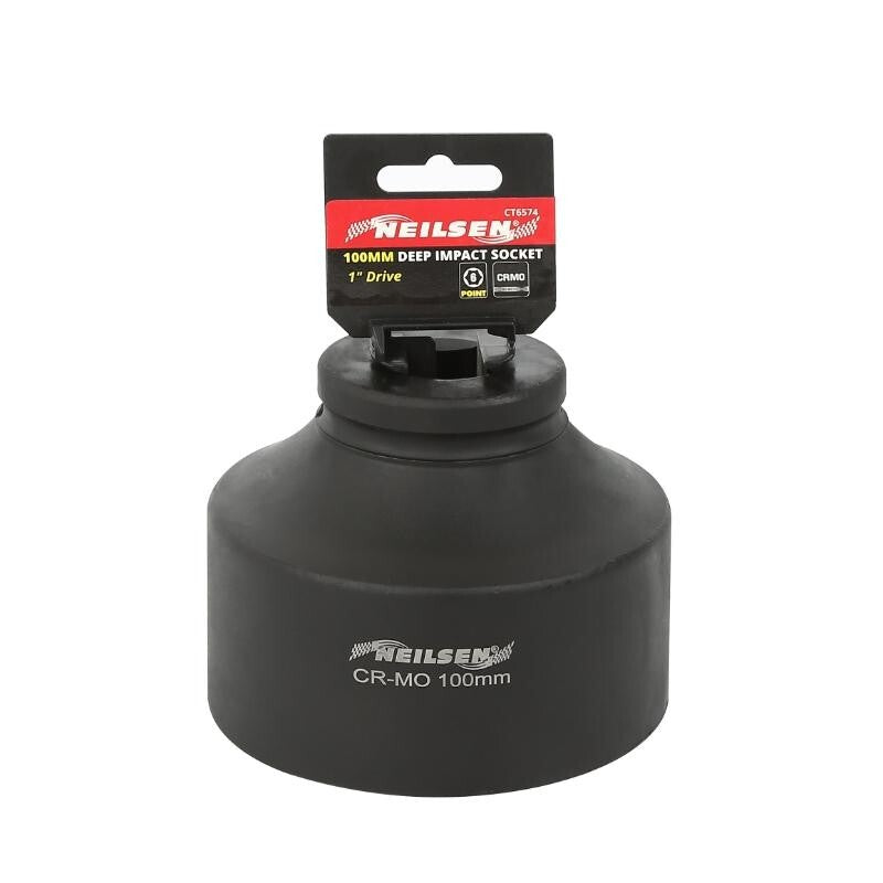 1" Dr 6pt Jumbo Shallow Impact Socket Set Truck Trailer HGV Kit 80 - 105mm Sing