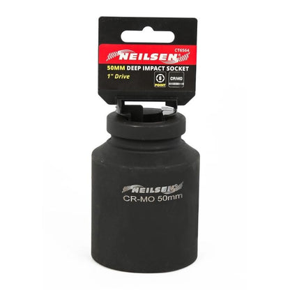 1" inch Drive Impact Wheel Socket 6 point Deep Large Jumbo Lug Hub Nut 17- 120mm