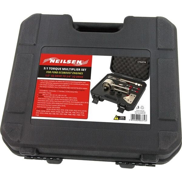 Torque Multiplier Set 5:1 For Ford 1.0 EcoBoost 1.1 Duratec 2.0 EcoBlue Diesel74