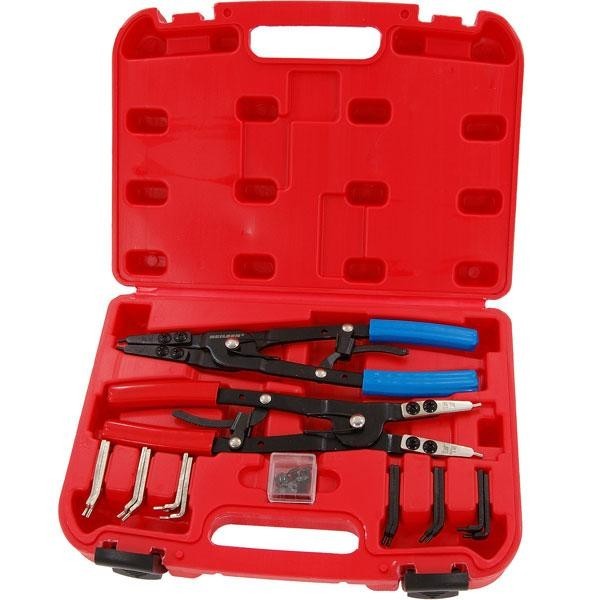 10" Circlip Plier Internal & External Circlip Plier Tool Snap Ring Garage Pliers