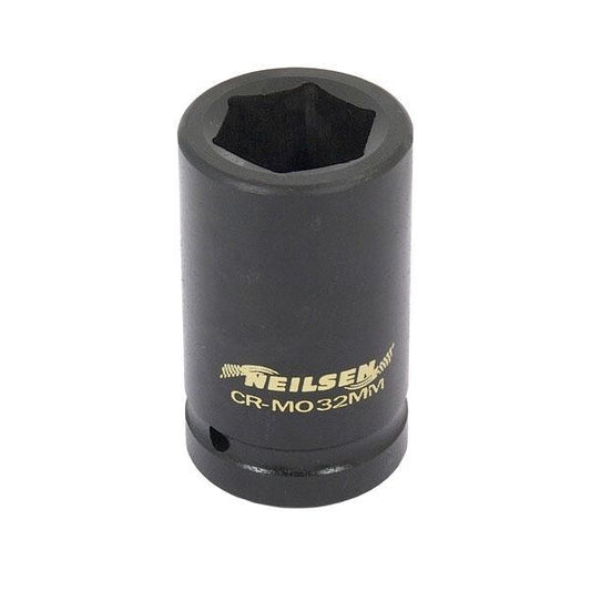 1" Inch Drive 33mm Deep Impact Socket 6 Point High Torque Garage Tool  CT2329