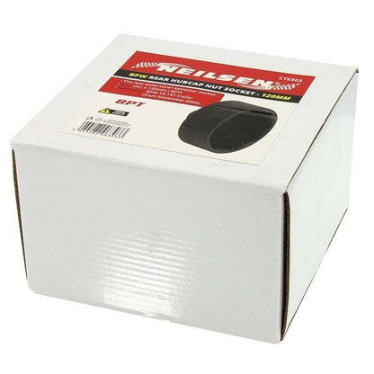 3/4" Driv Rear Hubcap Nut Bpw 8 Point Axel Cover Truck Trailer Socket 95mm oval2