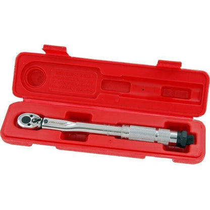 1/4" Drive Torque Wrench Bmc20-200 Ft Lb Micrometer Tool Reversible Ratchet 2303