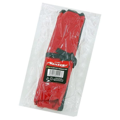 Flare Nut Wrench Set 6pcs Gas Brake Fuel Hydraulic Air Condition Line Spanner 97