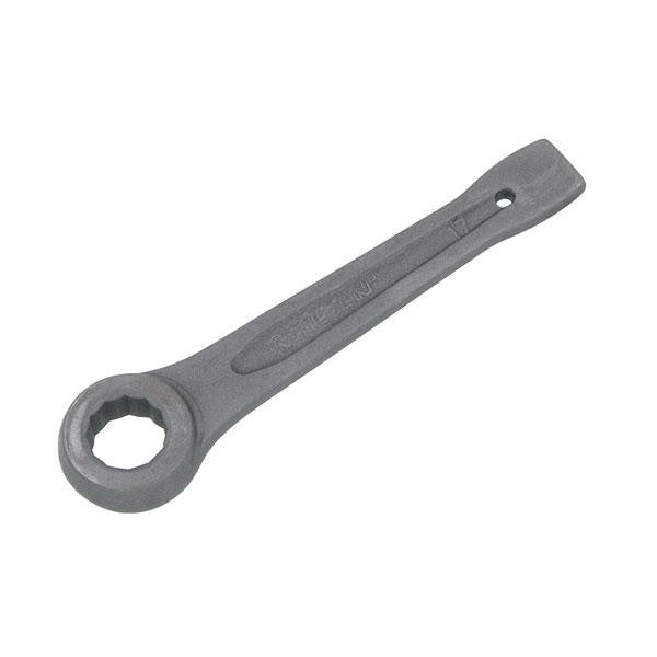 Box End Ring Spanner Striking 12 Point Carbon Slogging Flat Wrench 17mm - 85mm