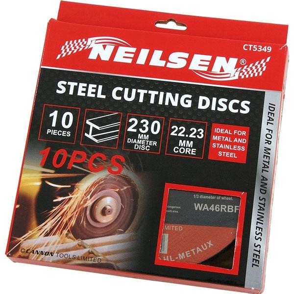 Metal Steel Cutting Disc 10 Thin Blade  Angle Grinder Disc 230 X 1.8 X 22.23mm 9