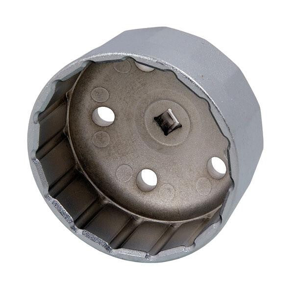 3/8" Drive Oil Filter Wrench Land Rover Jaguar Remover Cap 15 Flutes 27mm Hex 43