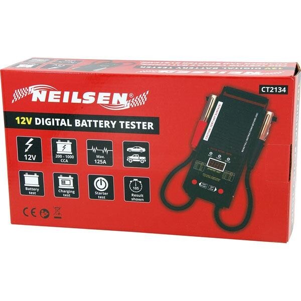 12V DC Digital Battery Charging System Car Van Auto Load Drop Tester Charger 134