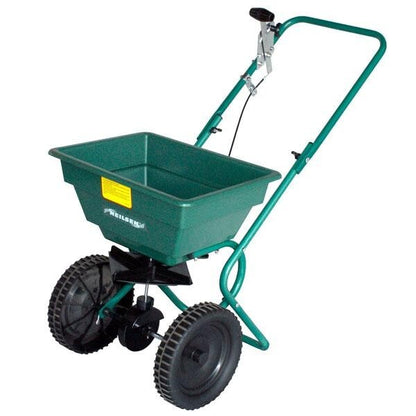 60lb Spreader Seeder Walk Behind Garden Grass Soil Fertilizer Feeder Hopper 207