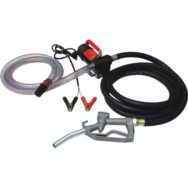 12V ELECTRIC DIESEL FUEL TRANSFER PUMP OIL DISPENSER 175W POWER SIPHON 182