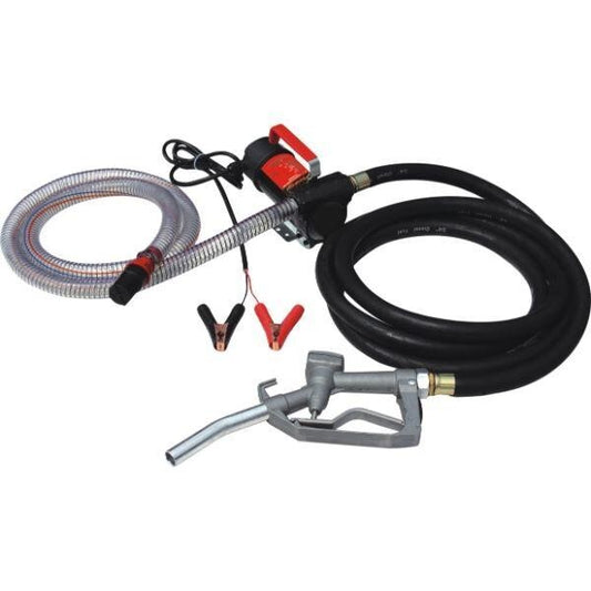 12V ELECTRIC DIESEL FUEL TRANSFER PUMP OIL DISPENSER 175W POWER SIPHON 182