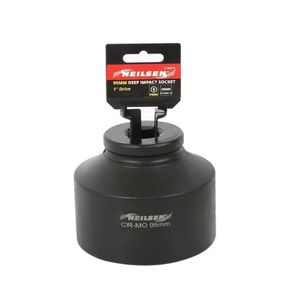 1" Dr 6pt Jumbo Shallow Impact Socket Set Truck Trailer HGV Kit 80 - 105mm Singl