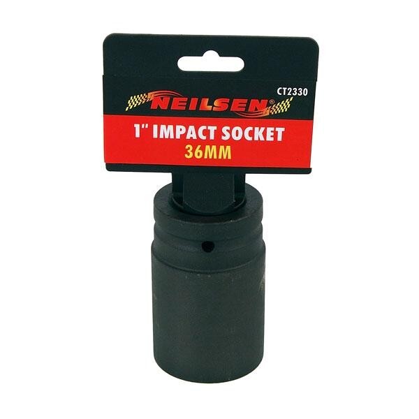 1" Inch Drive 36mm Deep Impact Socket 6 Point High Torque Garage Tool  CT2330