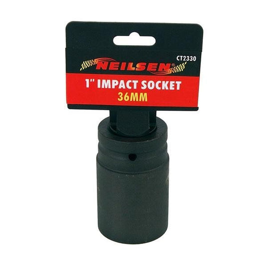 1" Inch Drive 36mm Deep Impact Socket 6 Point High Torque Garage Tool  CT2330