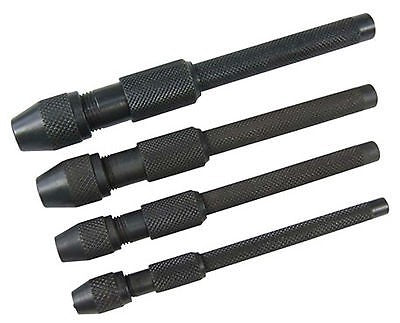 0.8 - 4.8mm 4 PCS PIN VICE SET JEWELLERY REPAIR MAKING DRILL CHUCK WATCH MODEL