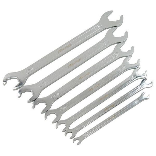 7pc Ultra Thin Ratchetting Action Metric Spanner Wrench Set 6mm - 19mm CT5935