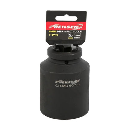 1" inch Drive Impact Wheel Socket 6 point Deep Large Jumbo Lug Hub Nut 17- 120mm