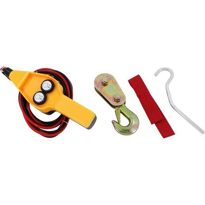 12V Electric Winch 1000 to 2000lb Reversible Car Van Boat Truck AVT Puller 0711