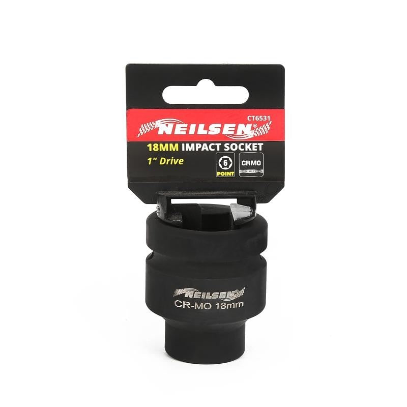 1" inch Drive Impact Wheel Lug Hub Nut Socket 6 point Shallow Jumbo 17mm- 60mm