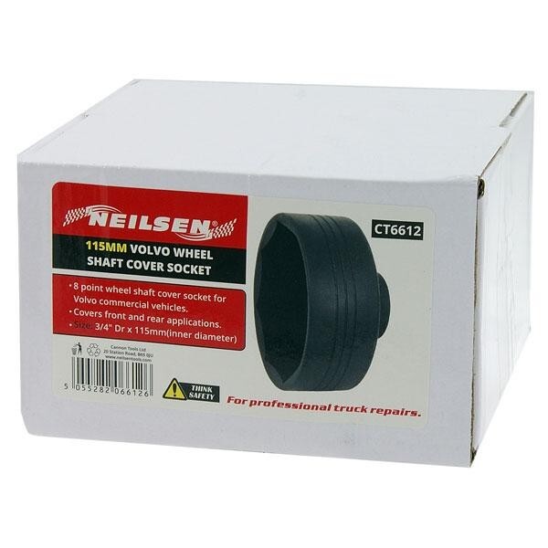 Volvo 115mm Wheel Shaft Cover Socket 8 Point Truck HGV Commercial Vehicles T6612