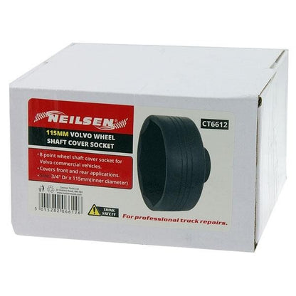 Volvo 115mm Wheel Shaft Cover Socket 8 Point Truck HGV Commercial Vehicles T6612