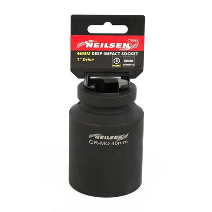 1" inch Drive Impact Wheel Socket 6 point Deep Large Jumbo Lug Hub Nut 17- 120mm