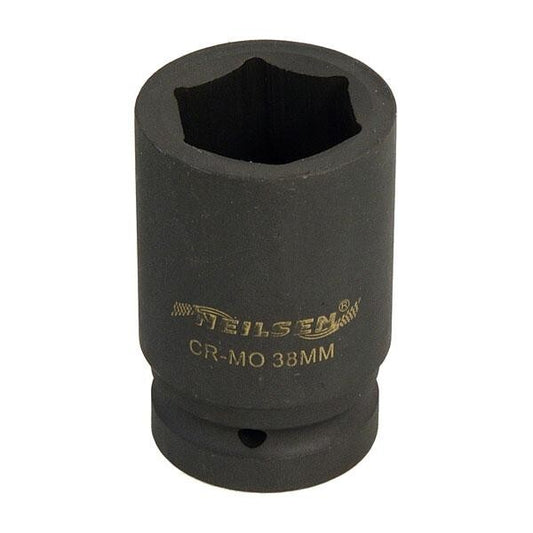 1" Inch Drive 38mm Deep Impact Socket 6 Point High Torque Garage Tool  CT2331