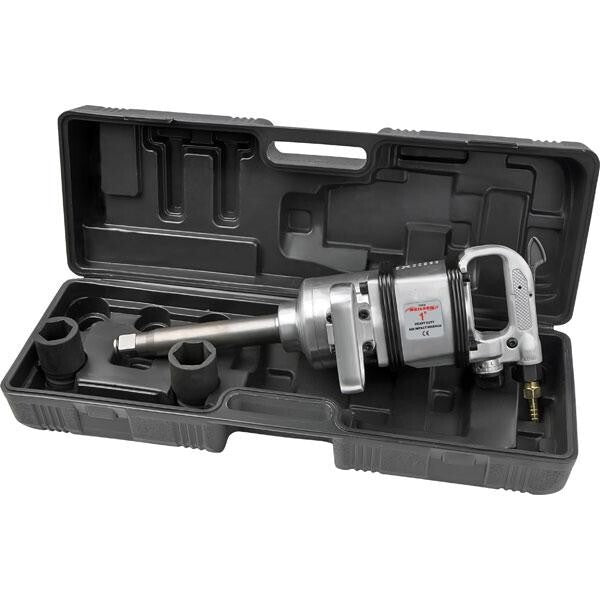 1" Inch Drive Air Impact Wrench Heavy Duty 25mm Tool Compressor + Nut Socket 78