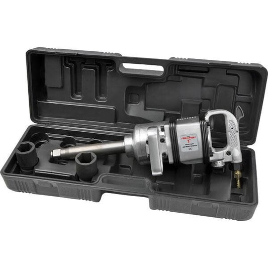 1" Inch Drive Air Impact Wrench Heavy Duty 25mm Tool Compressor + Nut Socket 78
