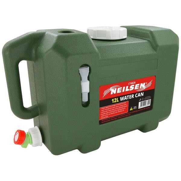 12 - 24 Litres Fresh Water Can Jerry Campervan Hiking Outdoor Storage Container