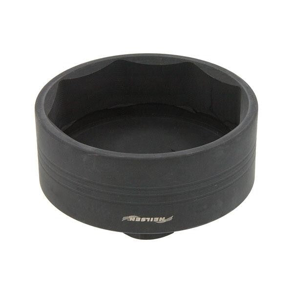 3/4" Driv Rear Hubcap Nut Bpw 8 Point Axel Cover Truck Trailer Socket 95mm oval2