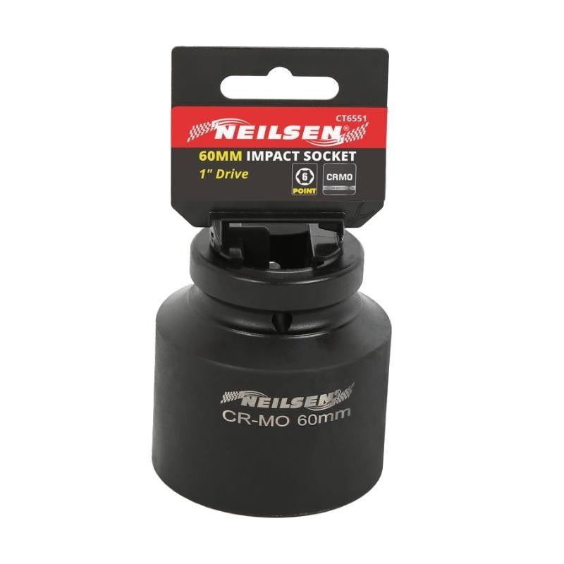 1" inch Drive Impact Wheel Lug Hub Nut Socket 6 point Shallow Jumbo 17mm- 60mm