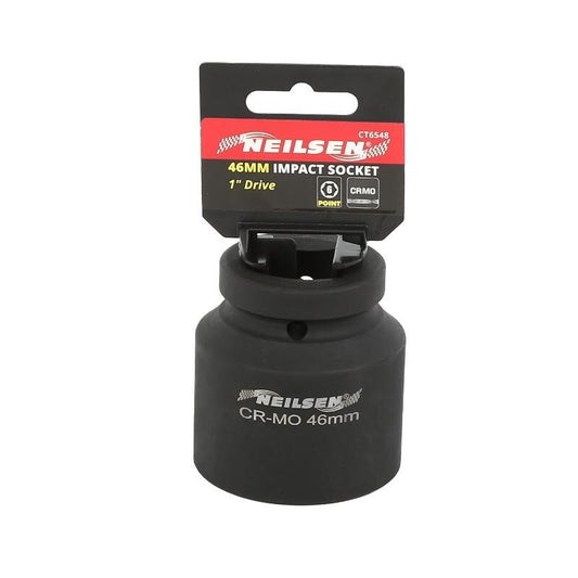 1" Inch Drive 46mm Deep Impact Socket 6 Point High Torque Shallow Tool  CT6548