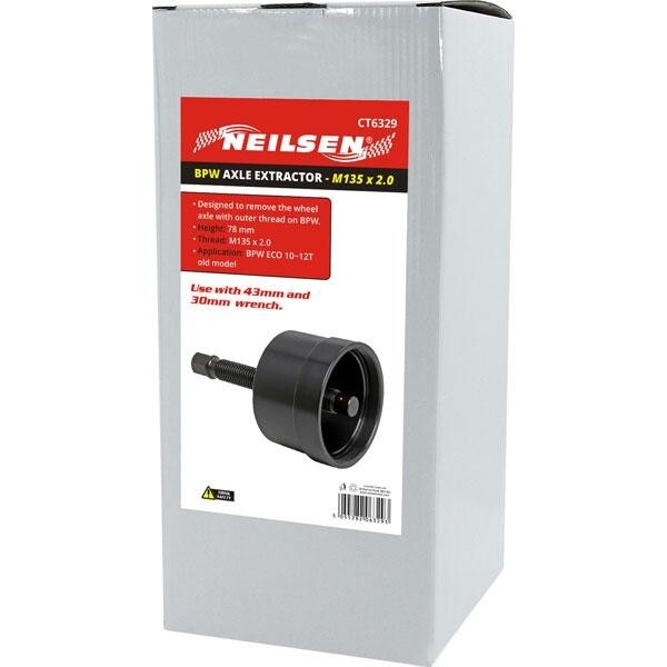 Heavy Duty Axel Extractor Driff Hub Puller Suspension Wheel 136mm Removal Tool 9