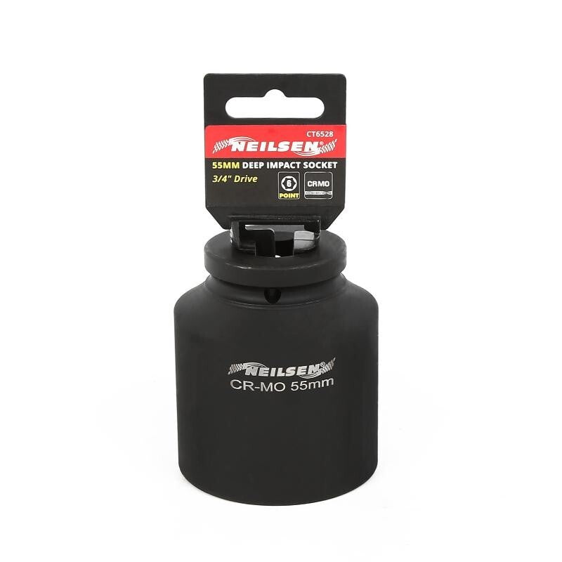 3/4" Inch Drive 55mm Deep Impact Socket 6 Point High Torque Metric Tool CT6528