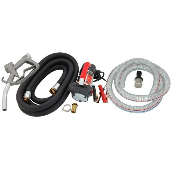 12V ELECTRIC DIESEL FUEL TRANSFER PUMP OIL DISPENSER 175W POWER SIPHON 182