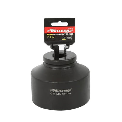 1" inch Drive Impact Wheel Socket 6 point Deep Large Jumbo Lug Hub Nut 17- 120mm