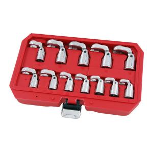12pc Crows Foot Socket Wrench Set – 3/8" Drive, Flexi Head 8–19mm CT5478
