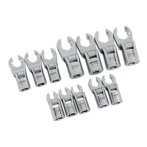 12pc Crows Foot Socket Wrench Set – 3/8" Drive, Flexi Head 8–19mm CT5478