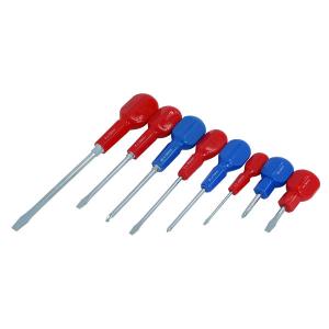 8pc Cabinet Screwdriver Set with Magnetic Tips – Flat & Phillips Sizes CT0241